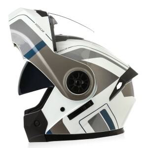 겨울용  안전 모듈형 플립업 바이크 오토바이 헬멧 DOT 풀페이스 듀얼 바이저 모토 모토크로스