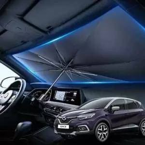 QM3 우산형 햇빛가리개 차량용 앞유리커버 암막 그늘막 앞유리햇빛가리개 운전석햇빛가리개