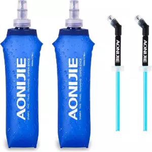 YAPJEB 소프트 플라스크 접이식 물병 수분 보충 팩용 TPU 자전거 타기에 이상적인 BPA 프리