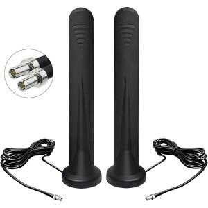 넷기어 AT T 나이트호크 M6 MR6110 핫스팟 라우터와 호환 가능한 마그네틱 자석 베이스 안테나 12dBi 5G 4G