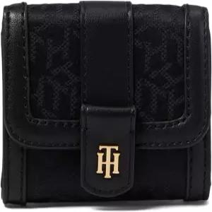 Tommy Hilfiger Tammen 남성 지갑 PVC 자카드 블랙 토널