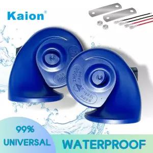 에어혼 화물차 크락션 범용 12V 130DB 슈퍼 시끄러운 방수 자동차 달팽이 공기 트럭 바이크 오토바이 듀얼