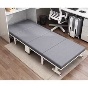 병원보호자침대 간병인 접이식 베드 1인용 입원실 병실 고시원 의자 겸용 싱글 침대