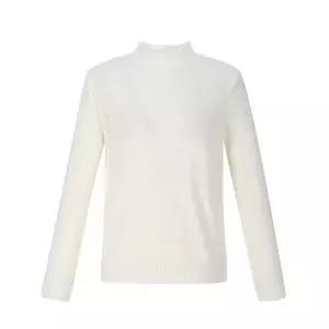 [롯데백화점]SOUP 레이스 넥 하이넥 크로쉐니트 SBBLK30