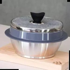 돌솥압력밥솥 키친아트 돌솥 냄비 가마솥 자연석 곱돌솥 뚝배기 2인