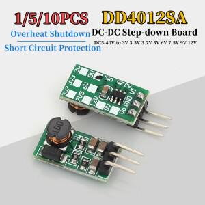 1/5/10PCS DD4012SA 1A DC 5-40V ~ 3V 3.3V 5V 6V 7.5V 9V 12V 레귤레이터 DC-DC 스텝다운 벅 컨버터 모듈