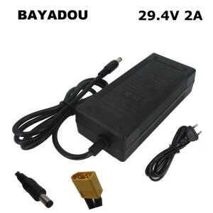 리튬 이온 충전기 DC XT60 포트 SJT60E 24 V 7S 29.4V 2A 24V2A 리포 18650 배터리