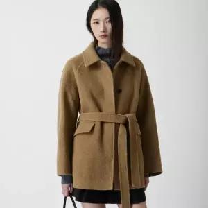 [롯데백화점]쥬크 알파카 블렌드 하프 코트 Z254MSG533