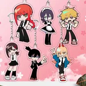 체인소맨 아크릴 키링 열쇠고리 키체인