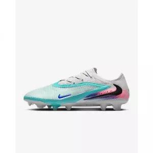 나이키 유나이티드 팬텀 6 로우 엘리트 잔디 클리트 축구화 - 피스타치오 프로스트/하이퍼 오렌지 IM9604-3