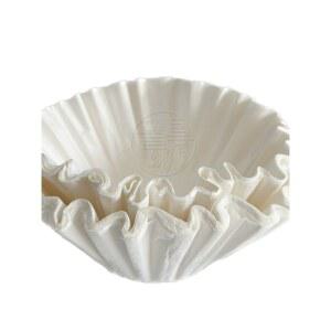 일회용 무표백 거름 대형 B 오일필터 드립커피 45cm 평면 종이 100매 여과지 BUNN