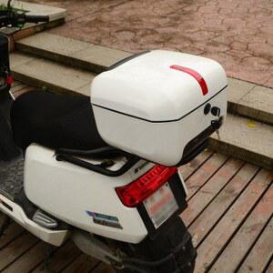 전기자전거 짐받이 배달가방 수납 박스 보관백 분홍색 상단과 전기 하단 버전 수납백