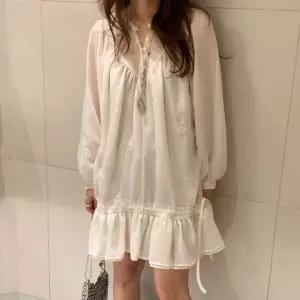 린넨 원피스 롱원피스 빅사이즈 루즈핏 노카라