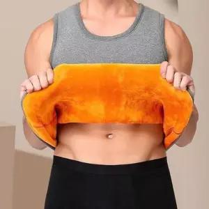 남자 겨울 기모 언더웨어 민소매 이너웨어 런닝 웨어 보온 기모 이너 남성 민소매 내의상 방한 남자 겨울