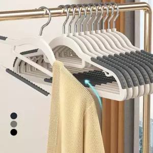 현이몰 논슬립 회전 옷걸이 20p 행거 정장 코트 옷장 정리 옷장정리 세트 빨래건조대 미끄럼방지