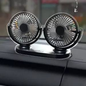 선풍기 차량용 써큘레이터 자동차 캠핑 차박 듀얼 Nue9+5SGn