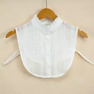 플리츠 차이나 페이크 카라 이너셔츠 넥케이프 넥카라 EQC5+3vze