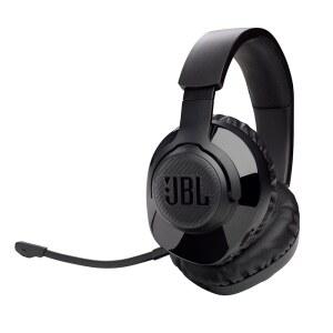 [미국배송] JBL QUANTUM 350 무선 - 분리 가능한 붐 마이크 22시간 배터리 수명 속도 충전 및 전원 공급이 PC 게이밍 헤드셋 PC에 최적화되어 여러 플랫폼과 호환(블랙)