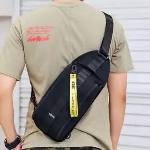 키홀더포함 힙색 레터링 남성용 남여공용 여성 WFIQMRL