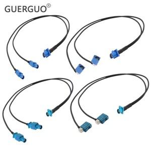 Fakra Z C 남성 여성용 자동차 GPS 안테나 스플리터 교체용 BMW 호환 호환 메르세데스 벤츠 호환 오디오 미