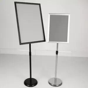 스텐드 메뉴판 안내판 배너 거치대 광고판 A4 A3 입구 스탠딩 입간판 블랙