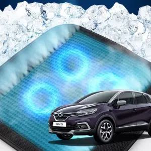 QM3 호환 차량용 쿨링시트 메쉬 4팬용방석 사무실 여름방석 자동차 의자 아이스 휴대용 용통풍 용자동차 용