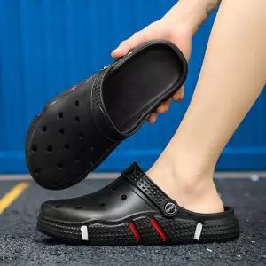 편안한 남자 여자 방수 경량 비치 슬리퍼 사무실 실내 뮬 아쿠아슈즈 물놀이신발 욕실화 베란다 실내화 가