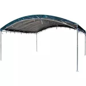 대형사이즈 차량 천막 야외 주차쉘터 캐노피 간이차고 그늘막 접이식 프레임