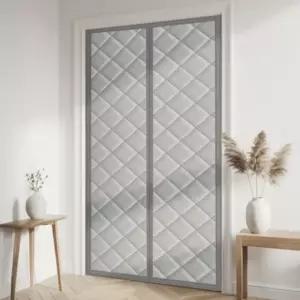 방풍단열 현관문 바람막이 막커튼 투명 비닐 차단 90x210cm