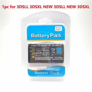 닌텐도 3DS LL/XL용 충전식 리튬 이온 배터리 팩 콘솔 교체 스크루 드라이버  2000mAh 3.7V