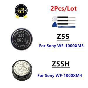 소니 WF-1000XM3 TWS 이어폰용 배터리 Z55H 2 개/로트