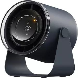 책상 선풍기 강력한 공기 흐름 100으로 조용한 디지털 디스플레이 충전식 배터리 작동식 사무실 침실 주방