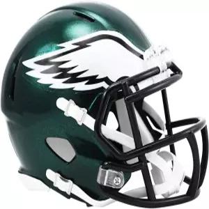 필라델피아 이글스 현재 리델 스피드 미니 축구 헬멧 박스의 새 제품