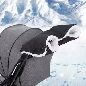 유모차 핸드머프 똑딱이 겨울 보온장갑 생활방수 방풍작업용팔토시 워머 면토 니트 사무실 반토 용토 면팔