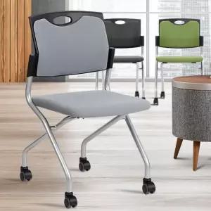 a25 바퀴의자 강의실 휴게실 대기실 도서관 가성비 바퀴달린의자 철재 디자인