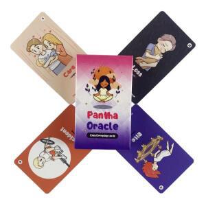 Pantha Easy Everyday 타로 카드 80 데크 Oracle English Visions Divination Edition Borad 게임