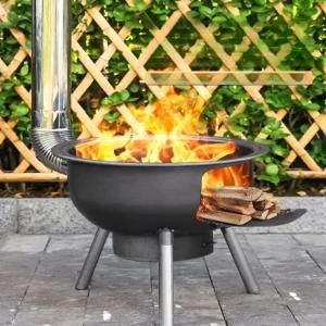 드럼통 화덕난로 솥뚜껑 세트 두꺼운 일체형 가마솥 그릴 바베큐 장작 난로 아궁이 스토브