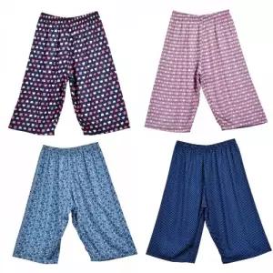 집에서입는 여자실크잠옷 할머니속바지 실크파자마 집에서입는반바지