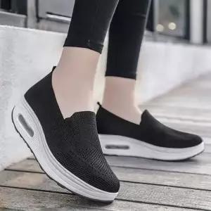 운동화 여자 키높이 쿠션 에어 산책 외출 편안한 스니커즈 커플단화