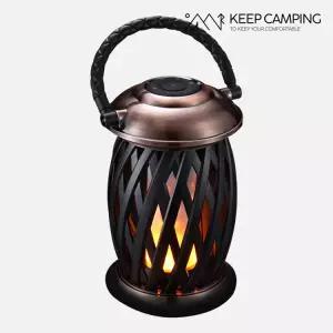 [KEEP]KEEP 캠핑 불멍 무선 블루투스 스피커 무드등 랜턴