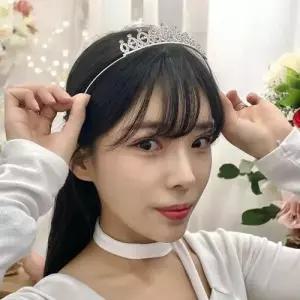웨딩 티아라 왕관머리띠 A WFISS7O