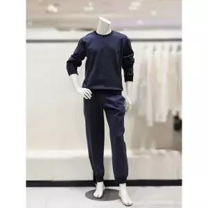 갤러리아 아르마니언더웨어[남] 올오버 이글 자카드 맨투맨 셋업  53-36028/320