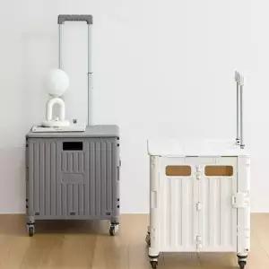 한샘 핸디 360도 회전 폴딩카트 L 다용도 장바구니 카트