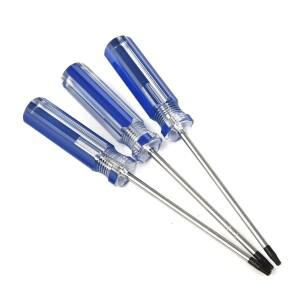 T8 T9 스크류 드라이버 Torx 보안 스크루 (Xbox 360 시리즈 무선 컨트롤러 핸드 수리 도구 용 구멍 포함)