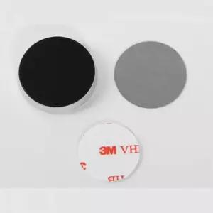 슬림 마그네틱 차량용 스마트폰 거치대 실버 자석고정