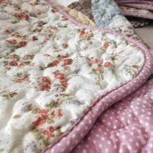 매트 카펫 러그 카페트 컨트리 프린트 순면 가정용 미끄럼 방지 세탁기 사용 가능 긴 소파 쿠션 사계절 침