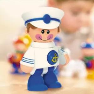 유아 직업 역할 놀이 아기 장난감 인형 톨로 해군 피규어 소리나고 돌아가는 안심 소재 어린이 완구 돌아기