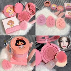 모이스춰 라이징 리퀴드 블러쉬 소프트 쿠션 뺨 틴티드 방수 페이셜 글로스 블러셔 젤 크림 범용 컨투어링