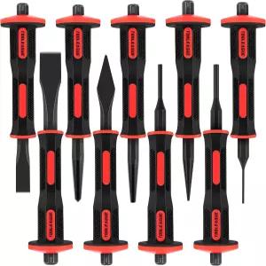 목재 금속 자동차 작업을 위한 핸드 가드가 있는 케이프 콜드 치슬 테이퍼 핀 센터 펀치를 포함한 TOO리그