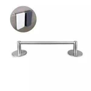 부착식 수건걸이 약40cm 거치대 선반 행거 스텐 수건걸이 수건거치대 욕실용